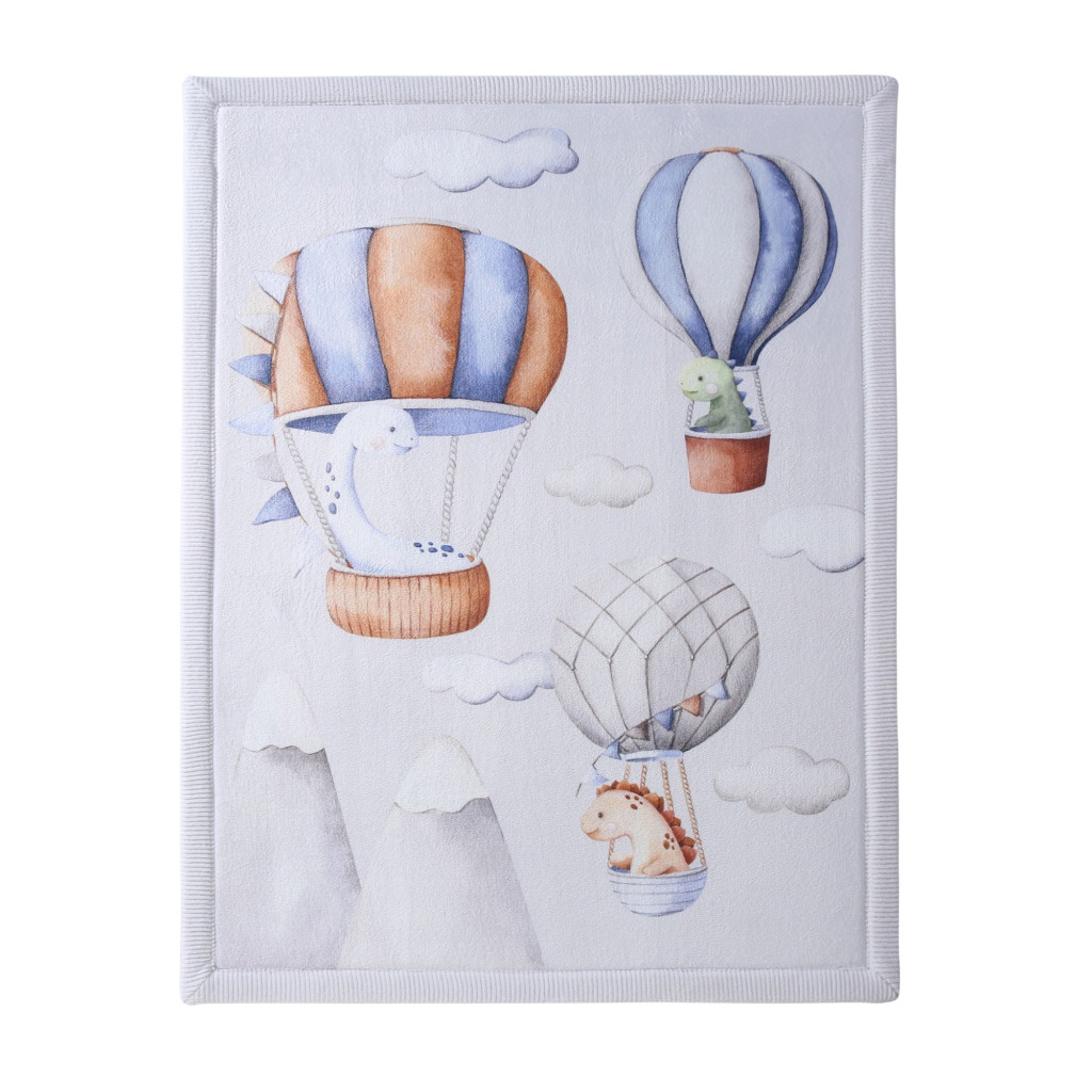 Memóriahabos gyerekszőnyeg 170×120 cm – Utazó dínók