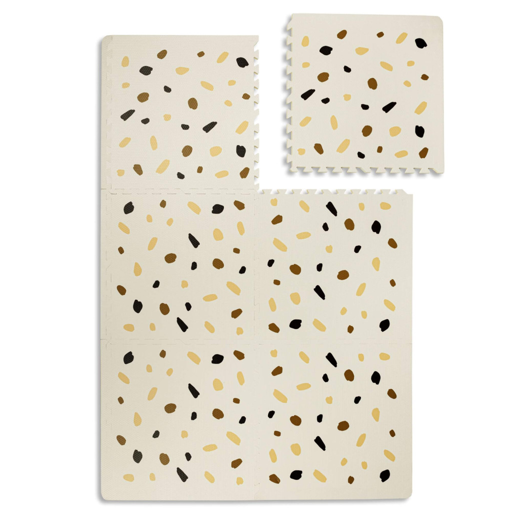 Hab puzzle játszószőnyeg 180×120 cm – Konfetti